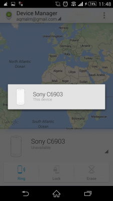 Menemukan Perangkat Android dengan Android Device Manager